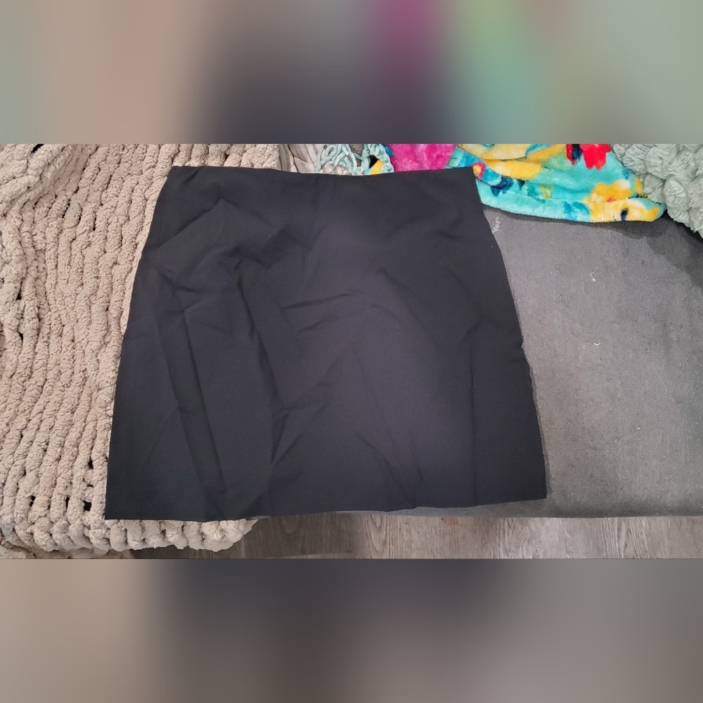 Express Black Stretch Skirt